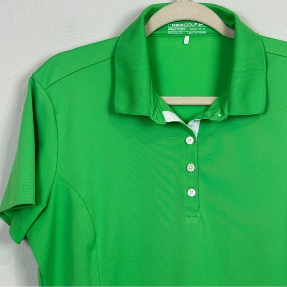 Nike Golf Green Performance Polo Shirt XL - Picture 2 of 7